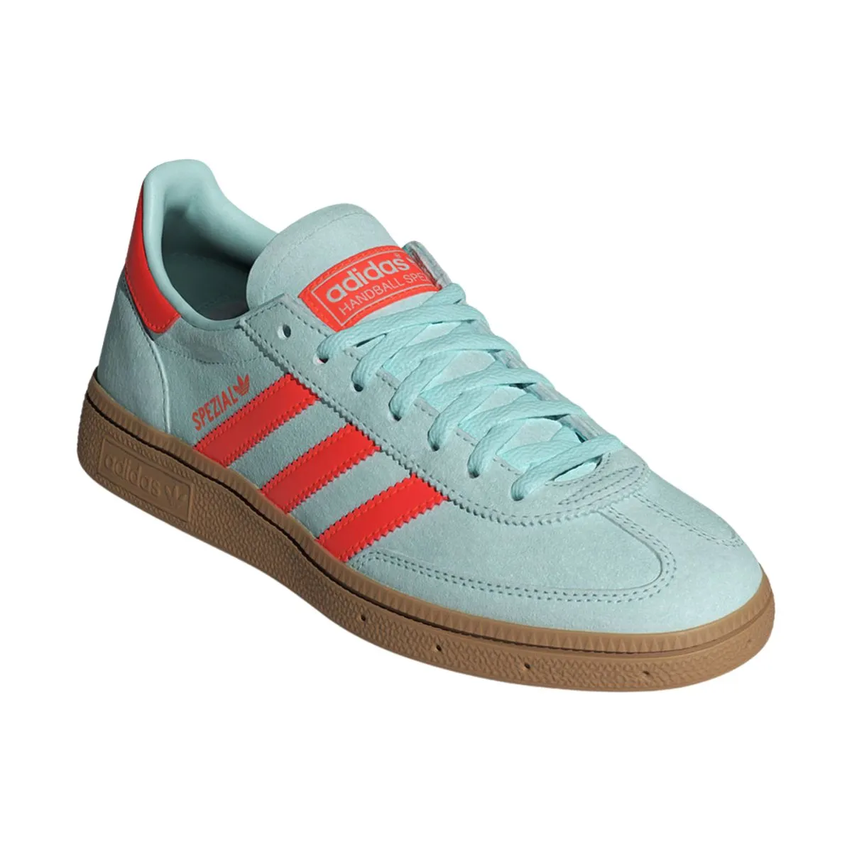 Adidas Women's Handball Spezial Semi Flash Aqua/Impact Orange/Gum