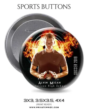 Alvin Micah - Soccer sports button