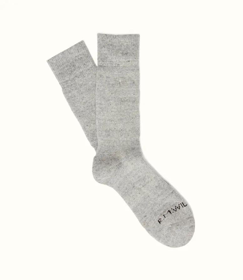 Augusta Sock - Grey Marle