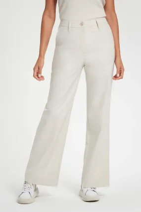 Brooklyn Wide Leg Mid-weight Pant