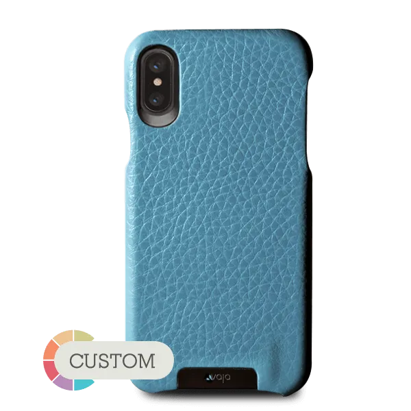 Custom Grip iPhone X / iPhone Xs Leather Case