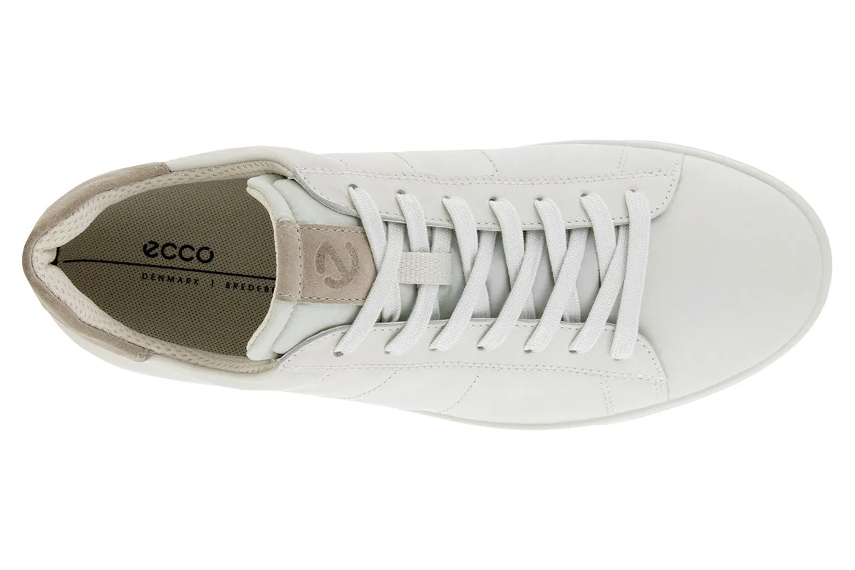 Ecco Street Lite White/Gravel Mens