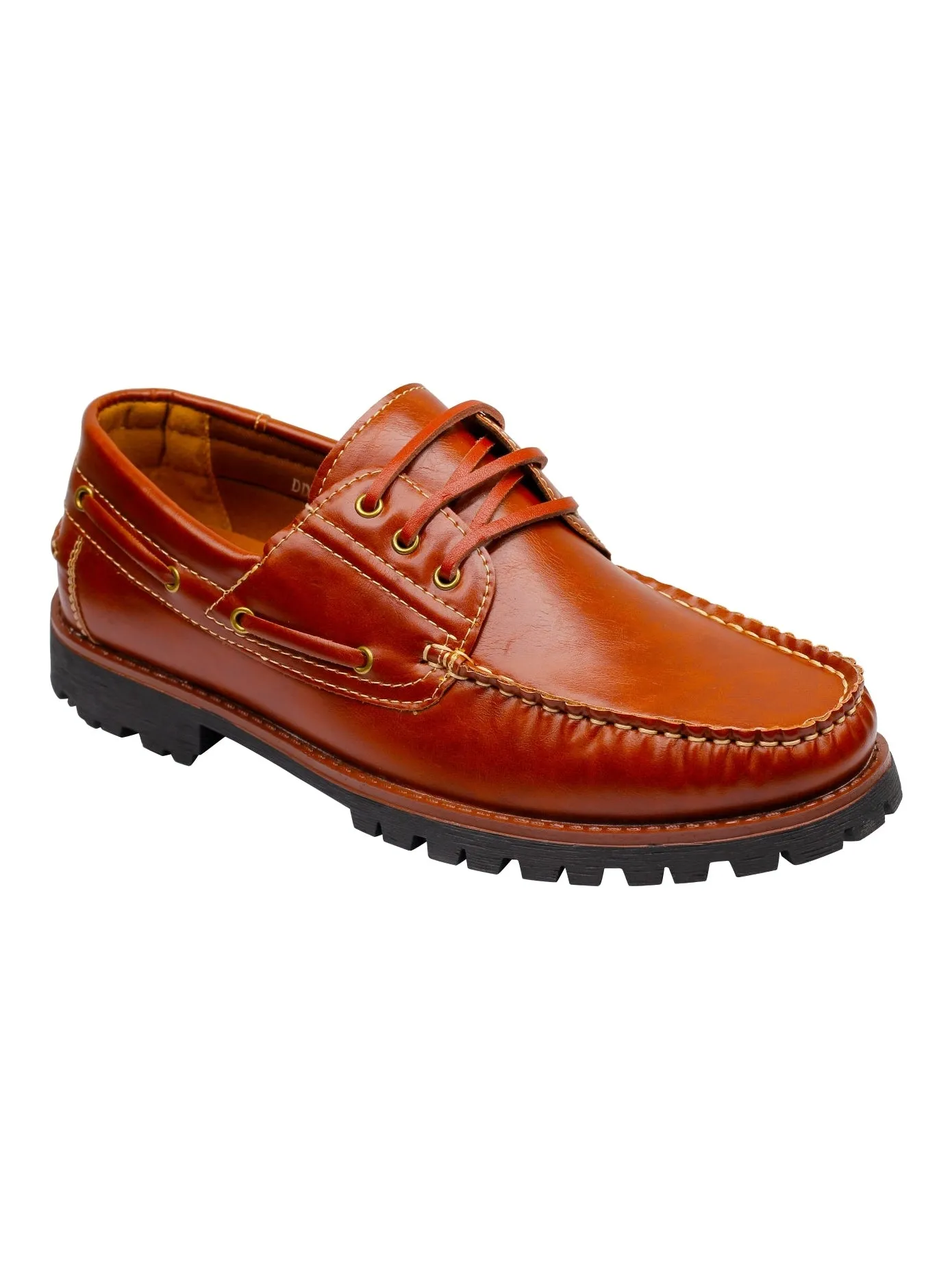 Faux Leather Boat Shoes