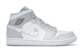 JORDAN 1 MID GREY CAMO (M)