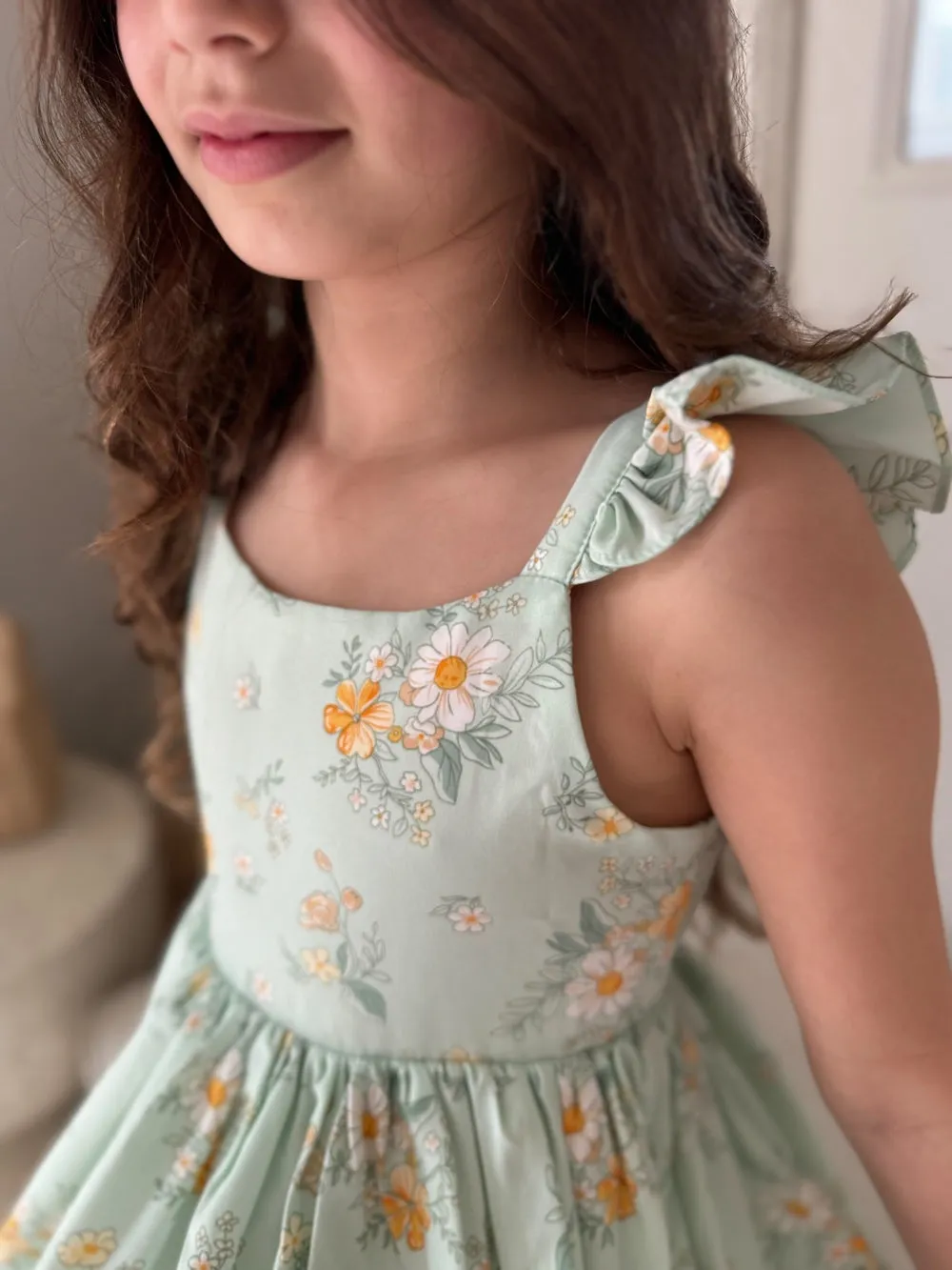 Katie Girls Floral Dress