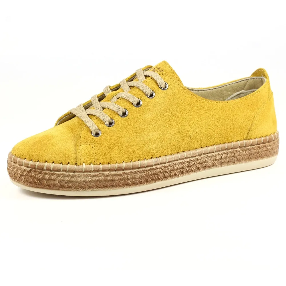 Lazy Dogz Maddison Lace Up Suede Casual Shoe