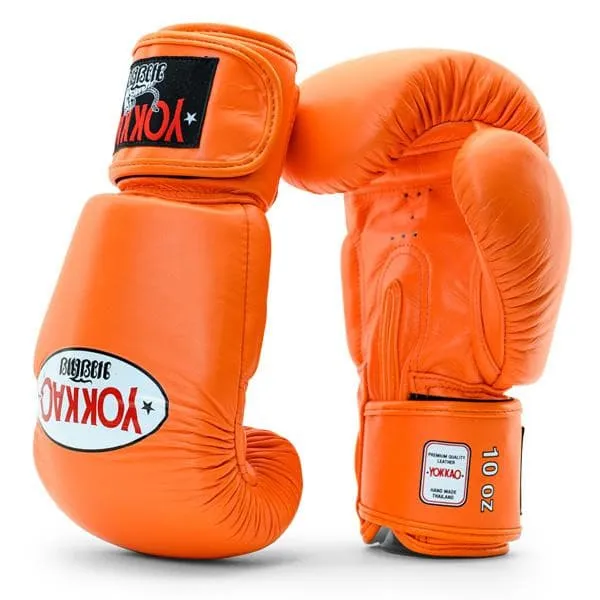 MATRIX ORANGE TIGER MUAY THAI GLOVES