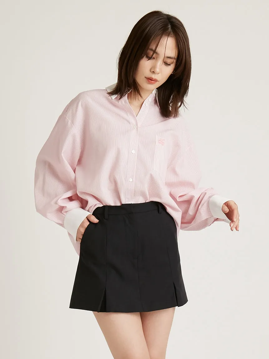 Mid Rise Mini Skirt