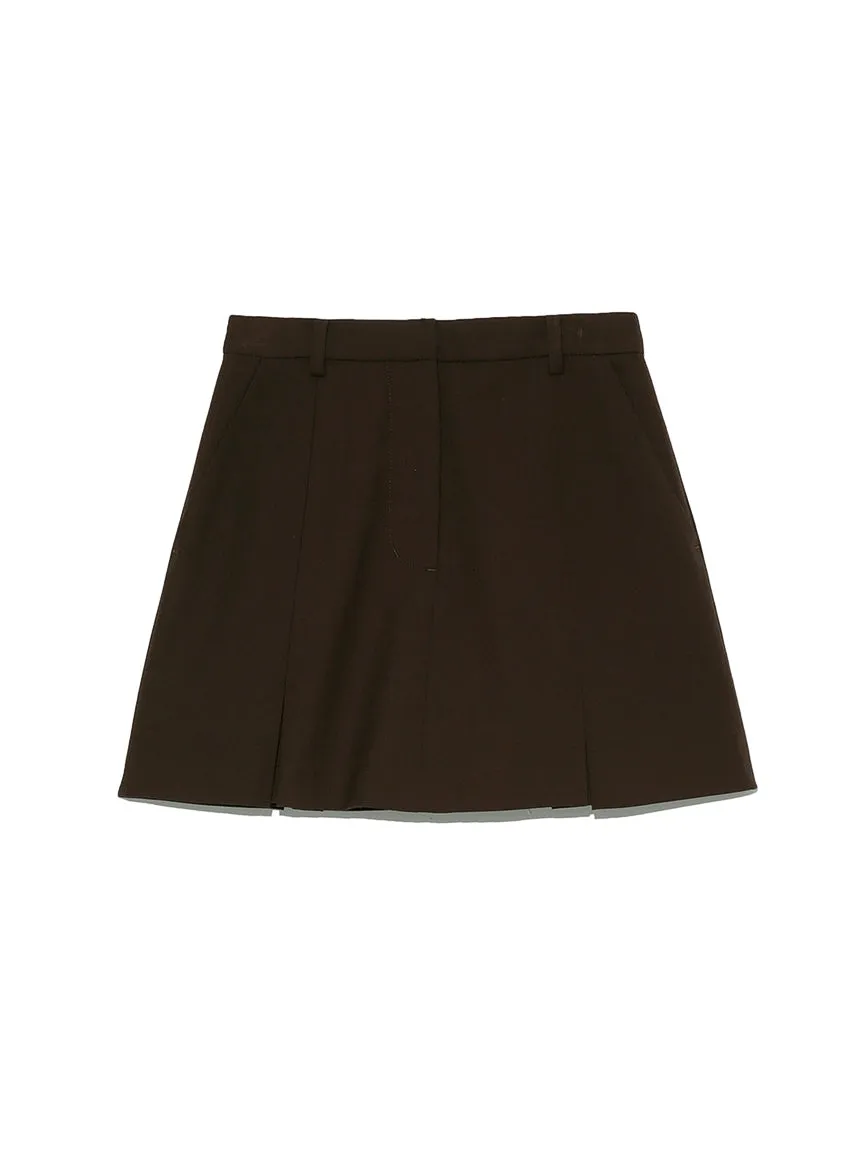 Mid Rise Mini Skirt