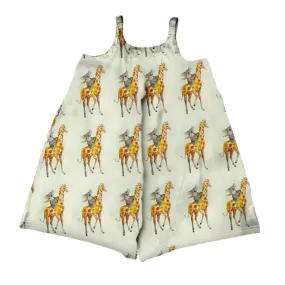 PREORDER Giraffe Koala Girls Romper (Ships w/c 2nd Dec)