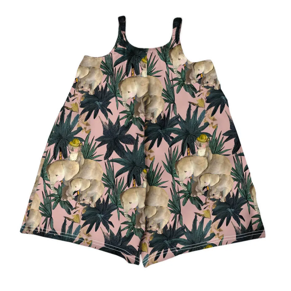 PREORDER Safari Girls Romper (Ships w/c 2nd Dec)