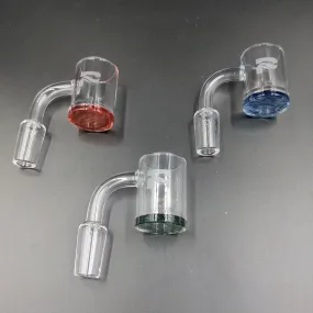 Pulsar Quartz Color Bottom Banger - 14mm 90 Degrees