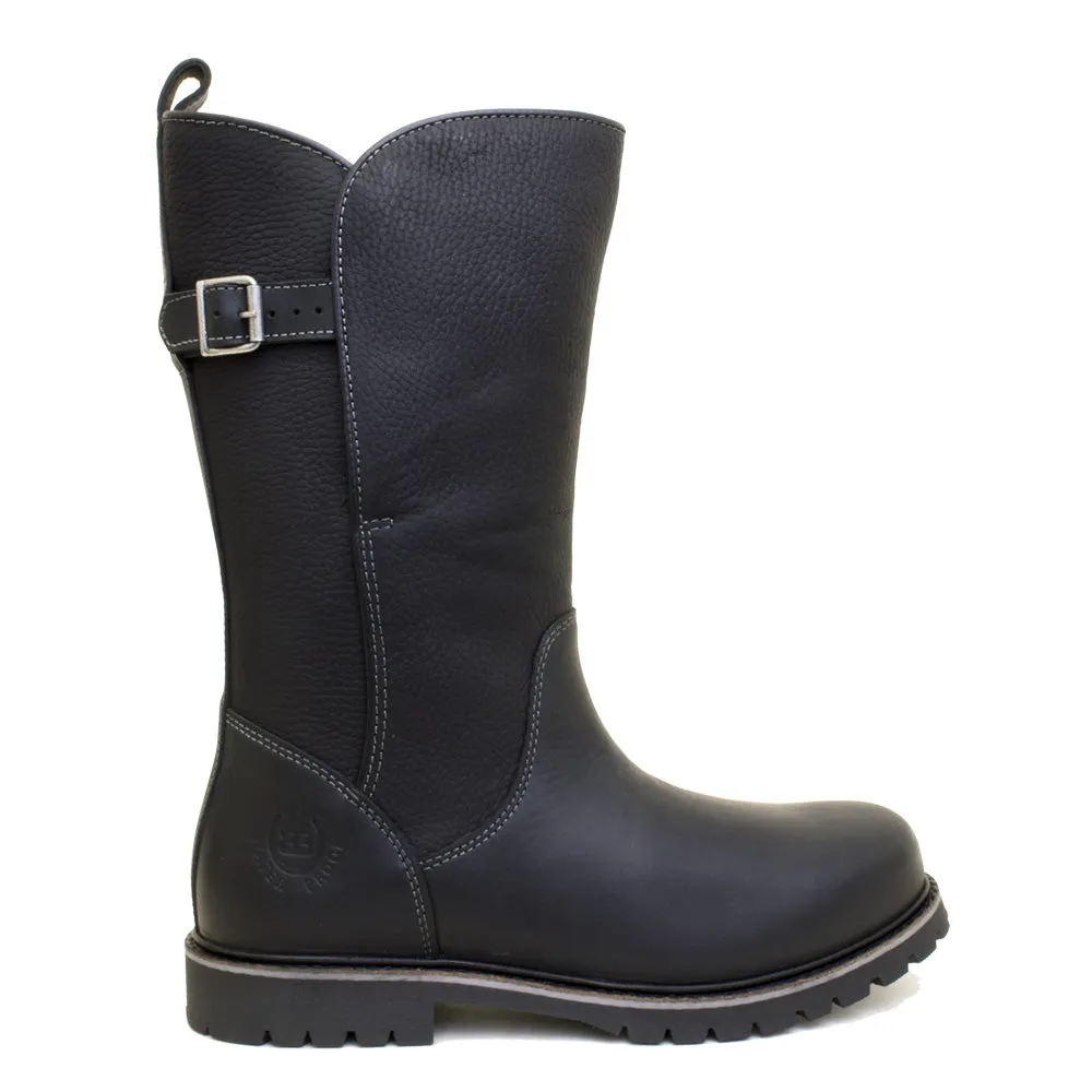 Quebec Black Waterproof- Mid Calf - Size 39 - Factory Second 979a