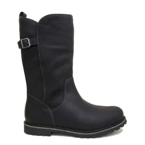 Quebec Black Waterproof- Mid Calf - Size 46 - Factory Second 767a