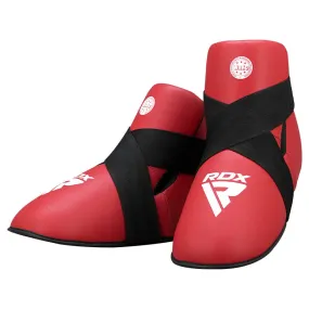 RDX T1 WAKO Foot Protector Red