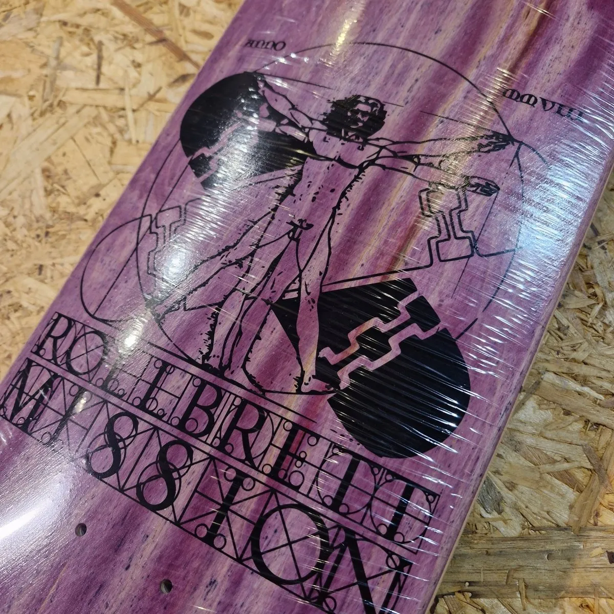 Rollbrett Mission Vitruvian 8.375 Logo Deck